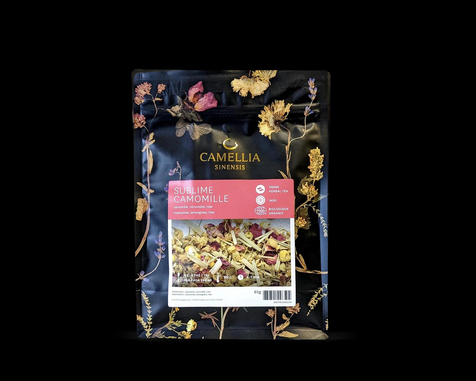 Tisane biologique – Camomille, rose et citronnelle image 2