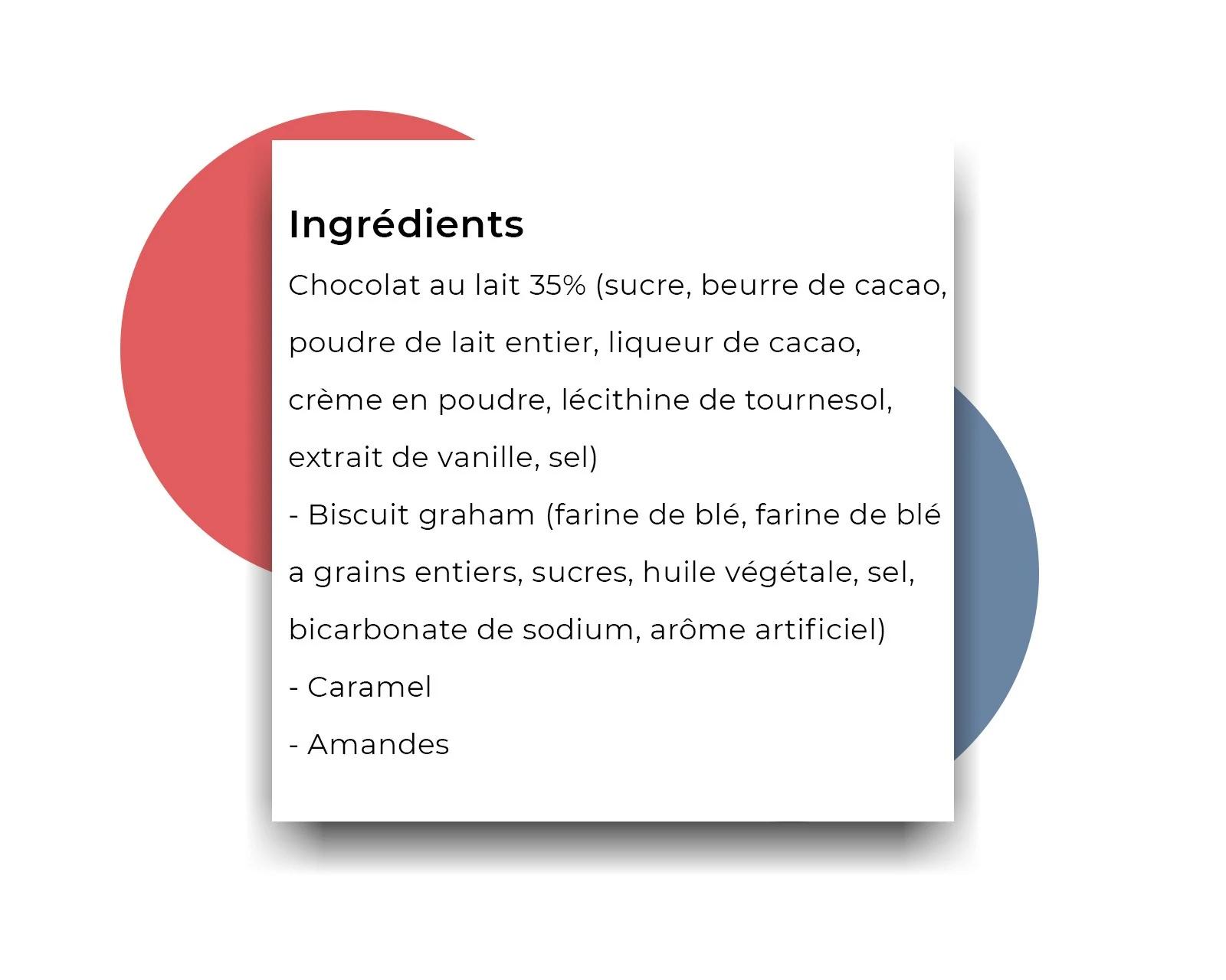 Bouchées de chocolat au lait, amandes et caramel image 4