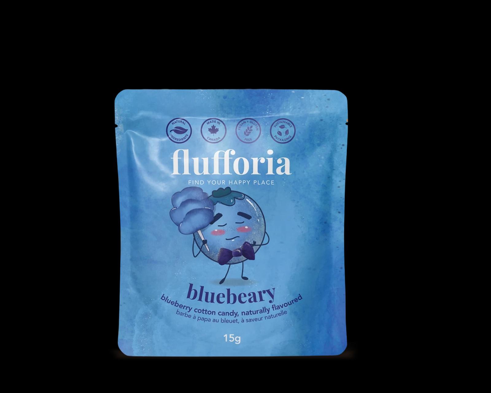 Barbe à papa - Bleuet image 1