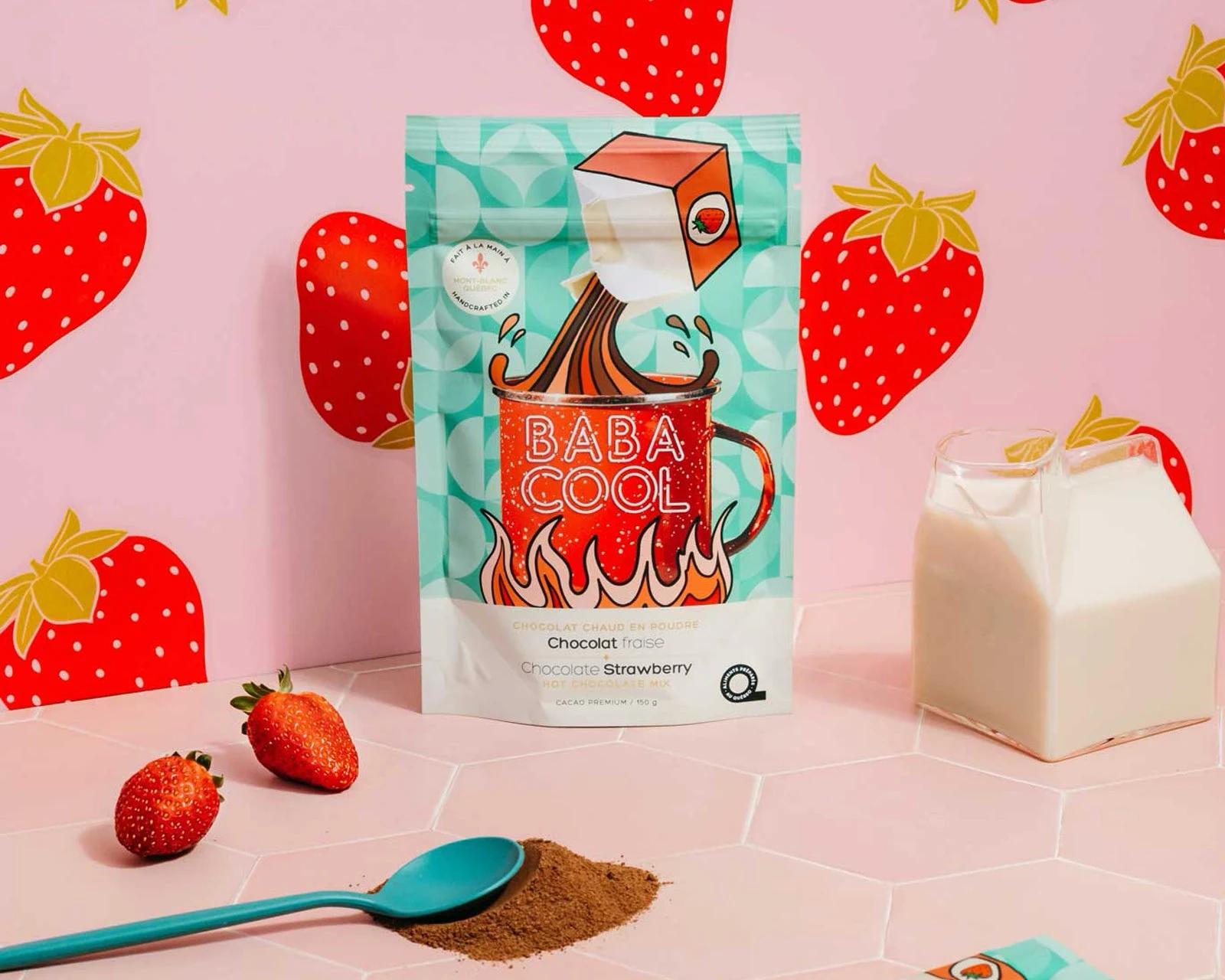 Strawberry hot chocolate image 3