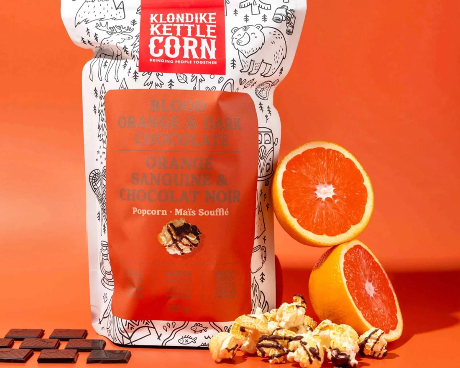 Maïs à l'orange sanguine et au chocolat noir image 3