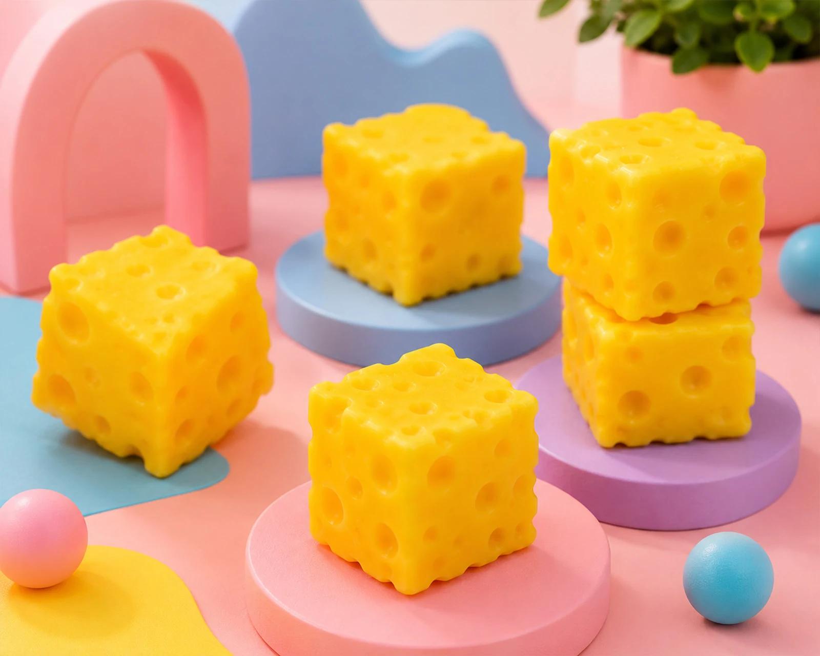 Cheese Stress Ball image 2