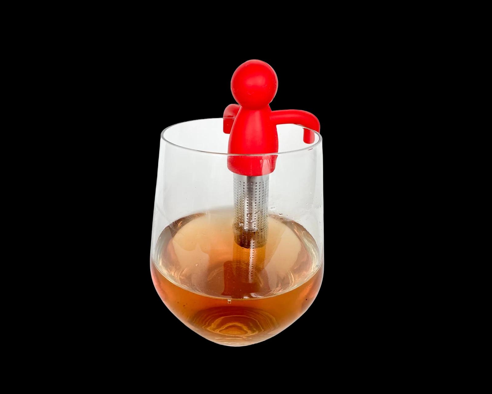 Infuseur à thé en silicone réutilisable image 2